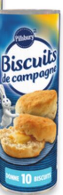 Biscuits de campagne, brioches à la cannelle, croissants ou croûtes à tarte pillsbury