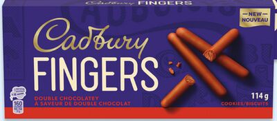 Biscuits fingers de cadbury