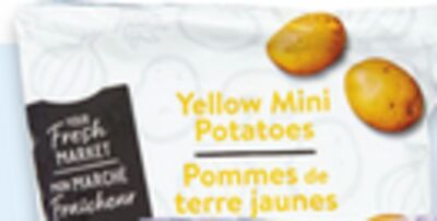Pommes de terre rouges ou , jaunes miniatures mon marché fraîcheur