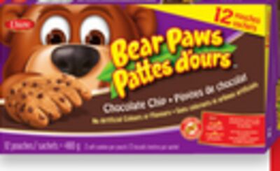 Emb. familial de biscuits pattes d'ours ou wagon wheels de dare