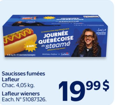 Saucisses fumées lafleur