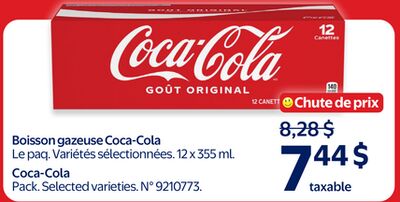 Boisson gazeuse coca-cola