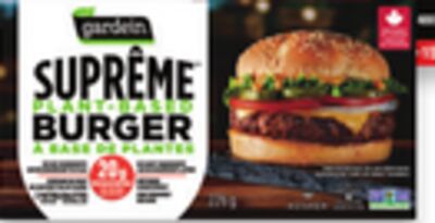 Burgers à base de plantes suprême de gardein 226 g