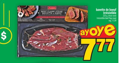 Bavette de boeuf irrésistible