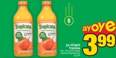 Jus réfrigéré tropicana