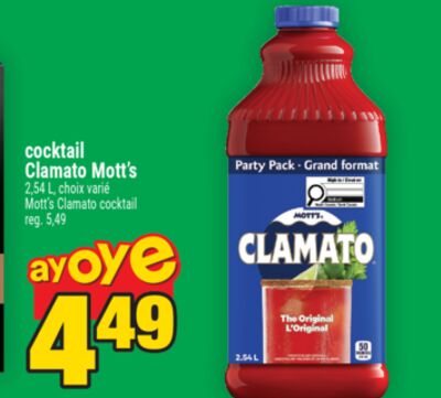 Cocktail clamato