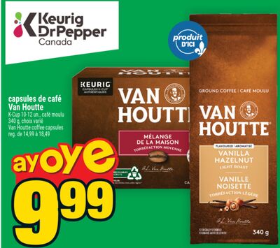 Capsules de café van houtte