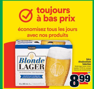 Bière désalcoolisée selection