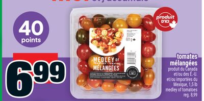 Tomates mélangées