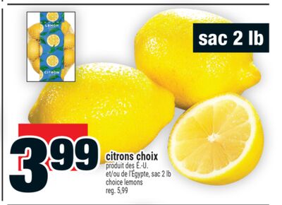 Citrons choix