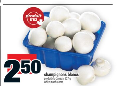 Champignons blancs