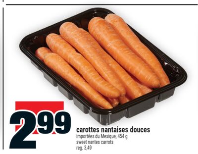 Carottes nantaises douces