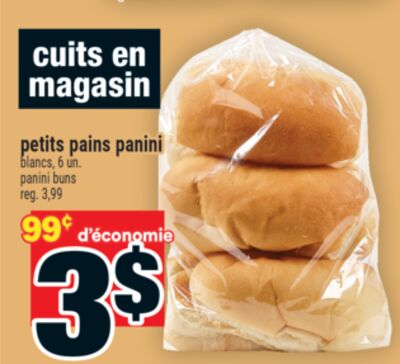 Petits pains panini