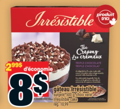 Gâteau irrésistible