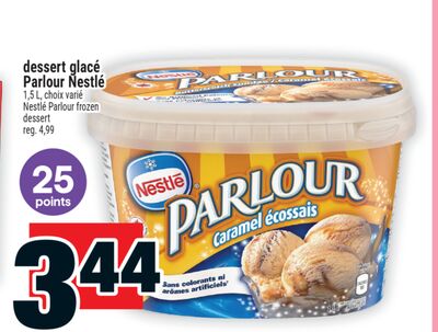 Dessert glacé parlour nestlé