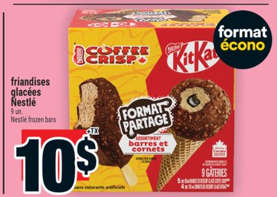 Friandises glacées nestlé