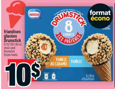 Friandises glacées drumstick