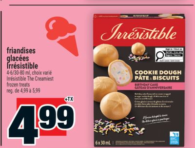 Friandises glacées irrésistible