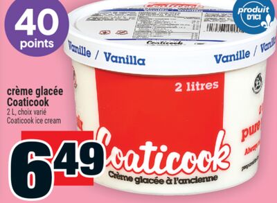 Crème glacée coaticook