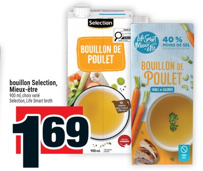 Bouillon selection, mieux‑être