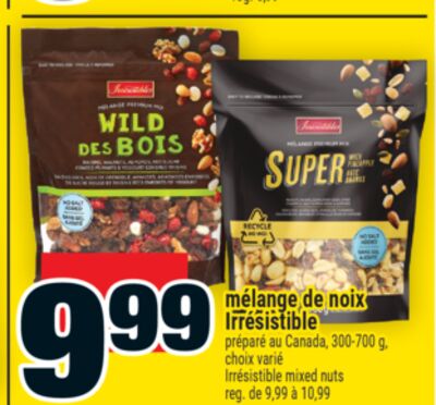 Mélange de noix irrésistible