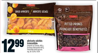 Abricots séchés irrésistible