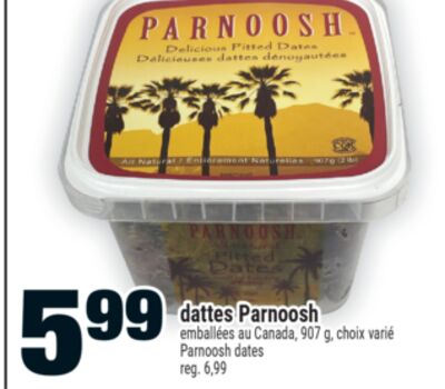 Dattes parnoosh