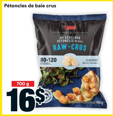 Pétoncles baie crus irresistibles