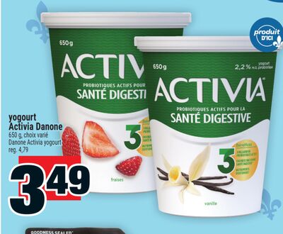 Yogourt activia danone