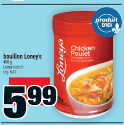 Bouillon loney's