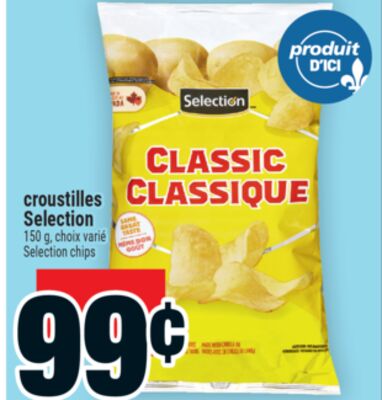 Croustilles selection