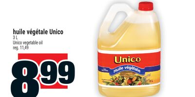 Huile végétale unico