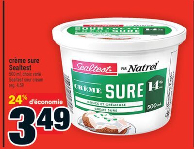 Crème sure sealtest