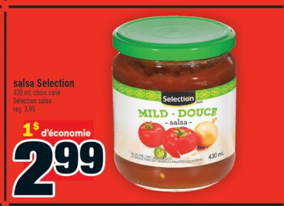Salsa selection