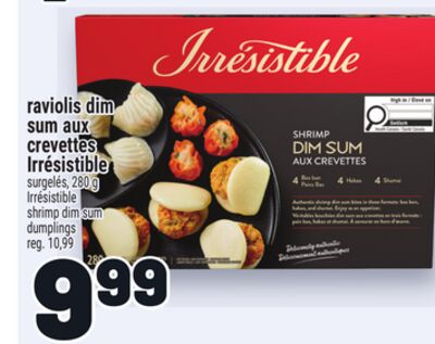 Raviolis dim sum aux crevettes irrésistible