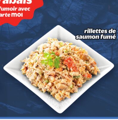 Rillettes de saumon fumé