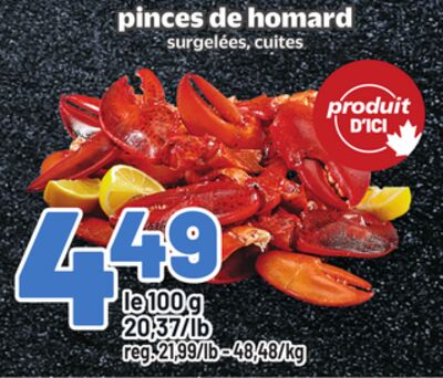 Pinces de homard