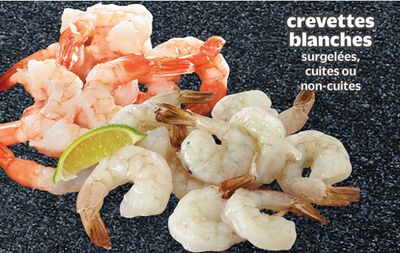 Crevettes blanches
