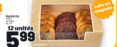 Biscuits trio