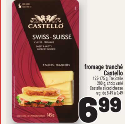 Fromage tranché castello