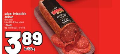 Salami irrésistible artisan