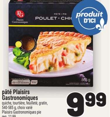 Pâté plaisirs gastronomiques