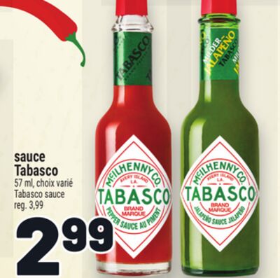 Sauce tabasco