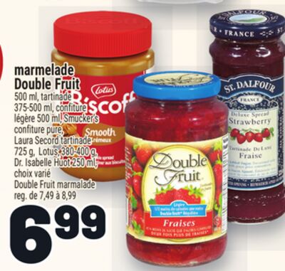 Marmelade double fruit