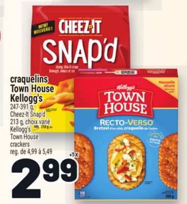 Craquelins town house kellogg's