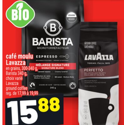Café moulu lavazza
