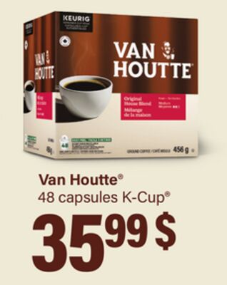 Van houtte 48 capsules k-cup
