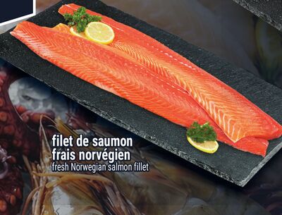 Filet de saumon frais norvégien