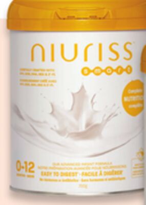 Préparation smart de niuriss pour nourrissons