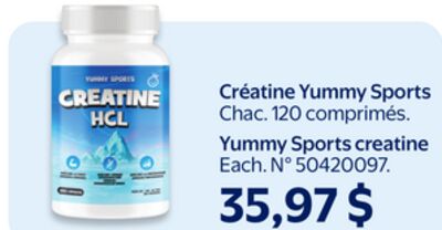 Créatine yummy sports